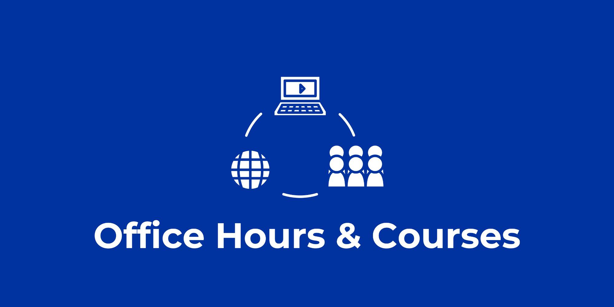 Office Hours & Courses Button